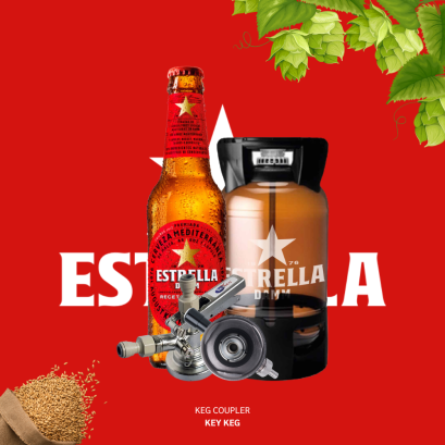 Estrella Damm Barcelona Beer 30L.