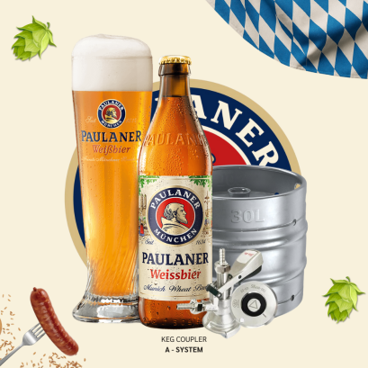 Paulaner Hefe-Weissbier Draught 30L.