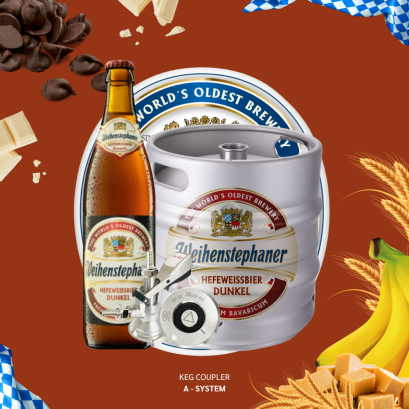 Weihenstephan Hefe-Weissbier Dunkel Beer 30L.