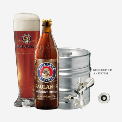 Paulaner Weissbier Dunkel Draught 30L.