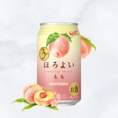 Horoyoi Peach 330ml.