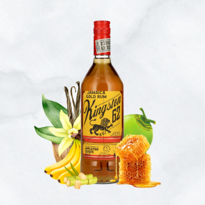 Kingston 62 Jamaica Gold Rum 750ml.