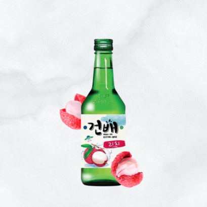GEON-BAE Lychee 360ml.
