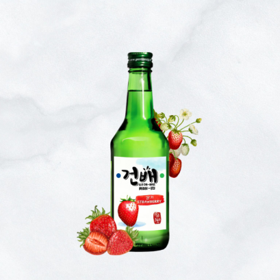 GEON-BAE Strawberry 360ml.