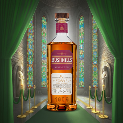Bushmills 16 Year Old Single Malt Irish Whiskey 700ml.