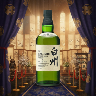 Hakushu 12 Year Old Japanese Whisky 700ml.
