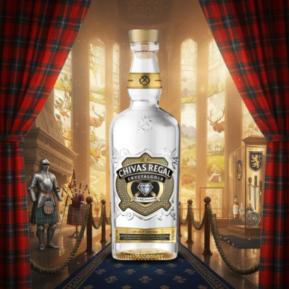 Chivas Regal Crystal Gold Whiskey 700ml.