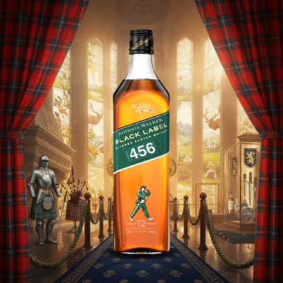 Johnnie Walker Black Label Whisky Squid Game Edition 700ml.