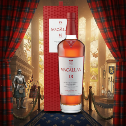 The Macallan 18 Year Old Sherry Oak Cask Single Malt 700ml.
