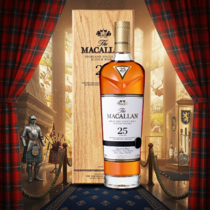 The Macallan Sherry Oak 25 Years Old 700ml.