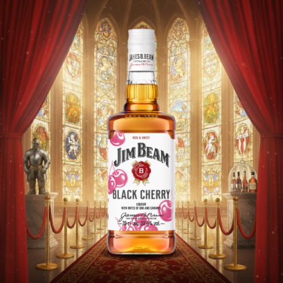 Jim Beam Black Cherry Bourbon 700ml.