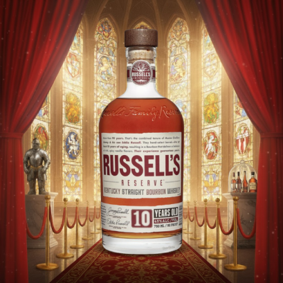 Russell's Reserve 10 Year Bourbon 750ml.