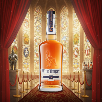 Wild Turkey Aged 12 Years Bourbon 700ml.