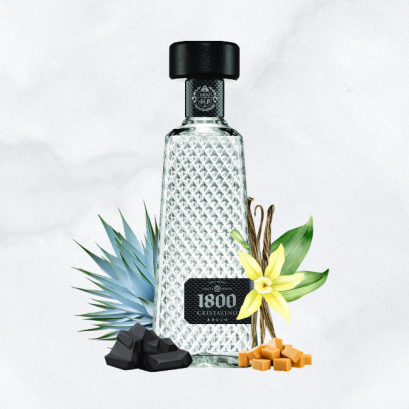 1800 Tequila Cristalino Anejo 750ml.
