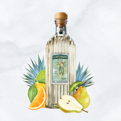 Gran Centenario Plata Tequila 750ml.