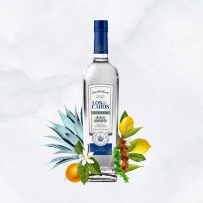 Los Cabos Silver Tequila 750ml.