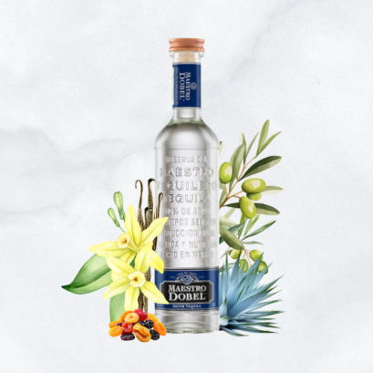 Maestro Dobel Silver Tequila 750ml.