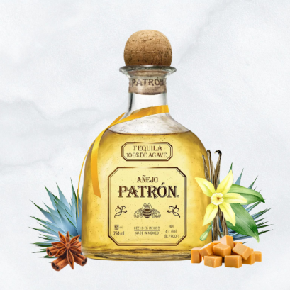 Patr&oacute;n A&ntilde;ejo Tequila 750ml.