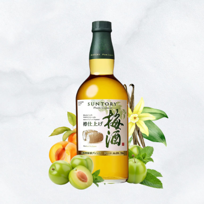 Yamazaki Casked Umeshu Plum (Rich Amber) 750ml.