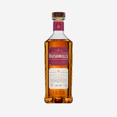 Bushmills 16 Year Old Single Malt Irish Whiskey 700ml.