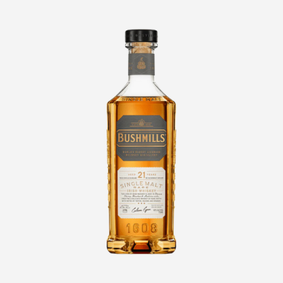 Bushmills 21 Years OId Single Malt Irish Whiskey 700ml.