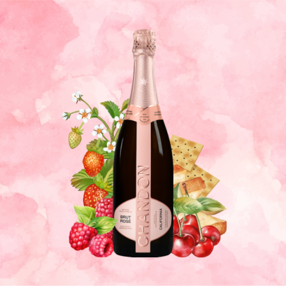 Chandon Brut Rose 750ml.