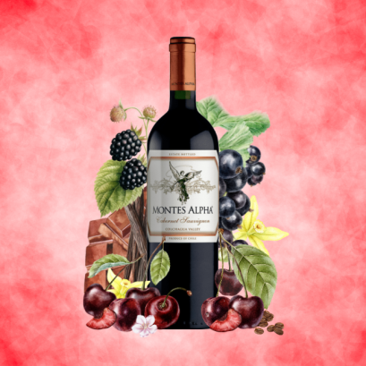 Montes Alpha Cabernet Sauvignon 750ml.