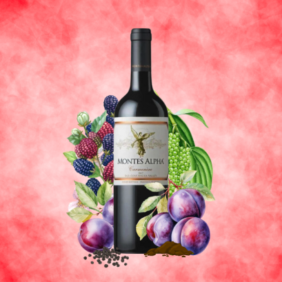 Montes Alpha Carmenère 750ml.
