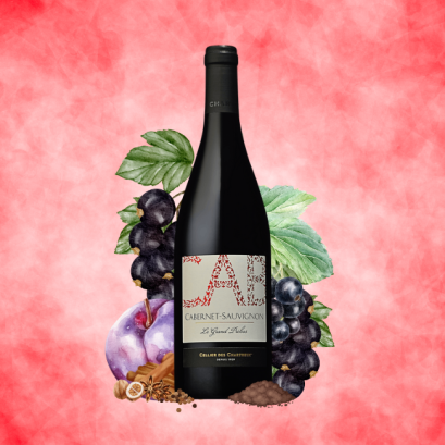 CAB Grand Prébos Cabernet-Sauvignon 750ml.