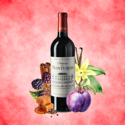 Ch&acirc;teau de Monturon Saint-&Eacute;milion Grand Cru 750ml.