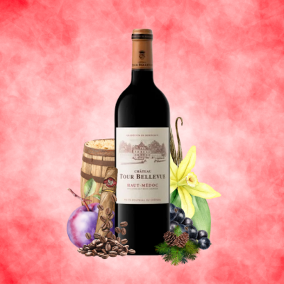 Chateau Tour Bellevue Haut-Medoc 750ml.