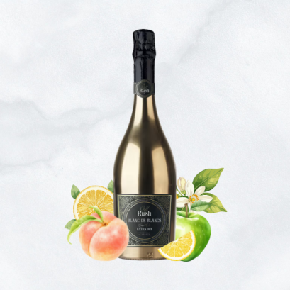 Gold Rush Cuvée D’or Blanc de Blancs Extra Dry 750ml.