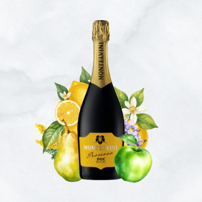 Montelvini Prosecco DOC Extra Dry 750ml.
