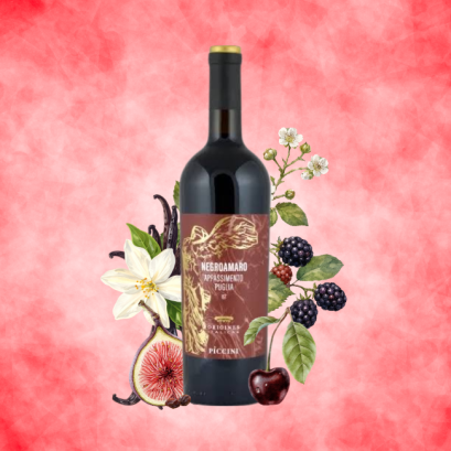 Piccini Origines Italicae Appassimento Negroamaro 750ml.