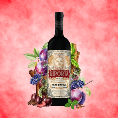 Riporta Nero d'Avola sicilia doc 750ml.