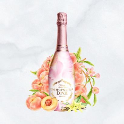 Cosmopolitan Diva Peach 750ml.