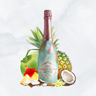 Cosmopolitan Diva Pina Colada 750ml.