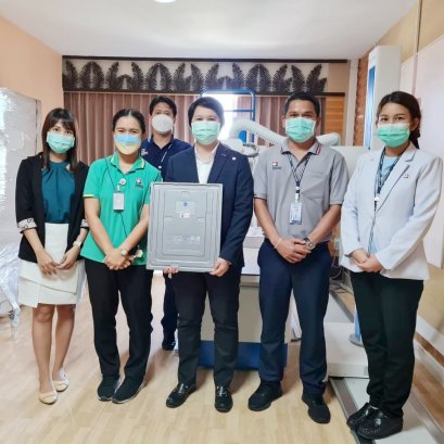 บริษัท คิวซี โกรว์ จำกัด ส่งมอบเครื่องเอกซเรย์ระบบดิจิตอล Unit ที่ 5,6,7 และ 8 ให้กับโรงพยาบาลกรุงเทพระยอง