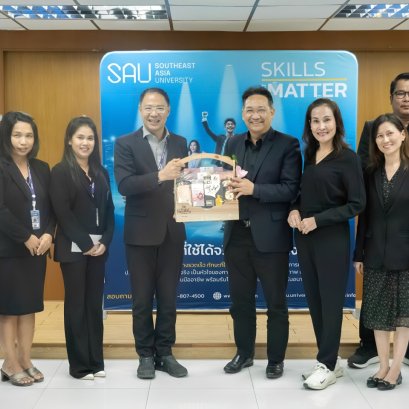 การต้อนรับคณะผู้บริหารจาก วิทยาลัยเทคโนโลโยีการจัดการเพชรเกษม