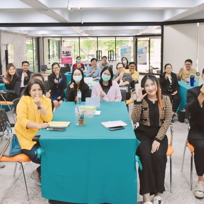 ร่วมโครงการอบรมเชิงปฏิบัติการ "Business Model Canvas งานวิจัยนวัตกรรมสู่เชิงพาณิชย์ พิชิตกลุ่มเป้าหมายด้วยหลักการ BMC"