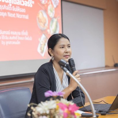 โครงการบรรยายพิเศษธุรกิจ SME โดยคุณฑิฆัมภรณ์ คงสบาย (คุณกิ๊กซี่) ทายาทครัวโต๊ะจีนสมศักดิ์โภชนา 