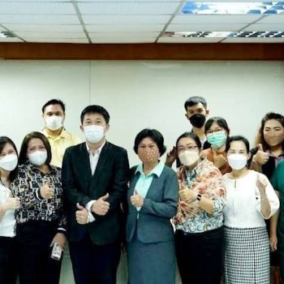 โครงการอบรมเชิงปฏิบัติการ “การพัฒนางานบริการวิชาการ สู่งานวิจัย” โดยได้รับเกียรติจาก รศ.ดร. กรัณย์พล วิวรีธมงคล เป็นวิทยากร