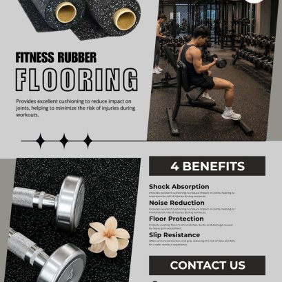 4 ข้อดี ยางปูพื้นกันลื่นฟิตเนส จาก GETFLOORMAT ตัวช่วยเพิ่มความปลอดภัยและยกระดับพื้นที่ออกกำลังกาย