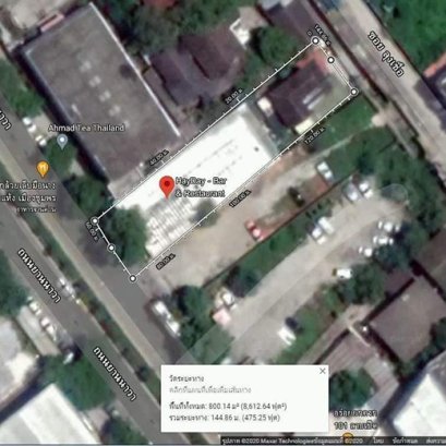 EHL - 213232 ขายที่ดินย่านศูนย์กลางธุรกิจ CBD ที่ดินติดถนนยานนาวา พระราม 3