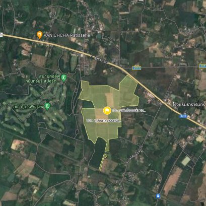 EHl-233730 ที่ดินเปล่า ติดถนนสุวรรณศร ใกล้ สนามกอล์ฟกบินทร์บุรี