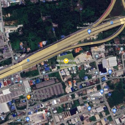 EHl-233733 ที่ดินเปล่า ถมแล้ว วิวสะพานภูมิพล 