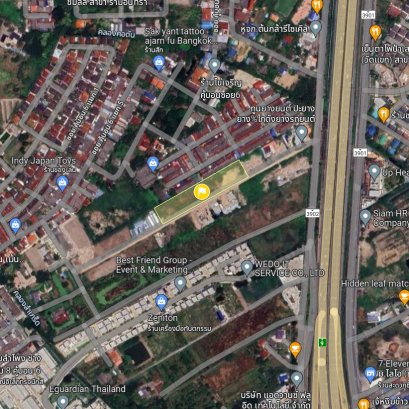 EHl-233744 ที่ดินเปล่า ติดถนนเลียบกาญจนาภิเษก