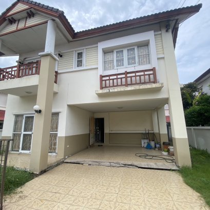 EHL-233844 ขายบ้านสวยสภาพดี พร้อมเข้าอยู่ หมู่บ้านฟลอราวิลล์ พาร์ค โฮม รังสิต