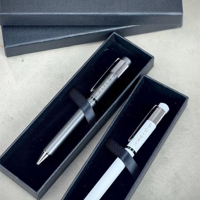 ปากกาโลหะพร้อมเลเซอร์โลโก้