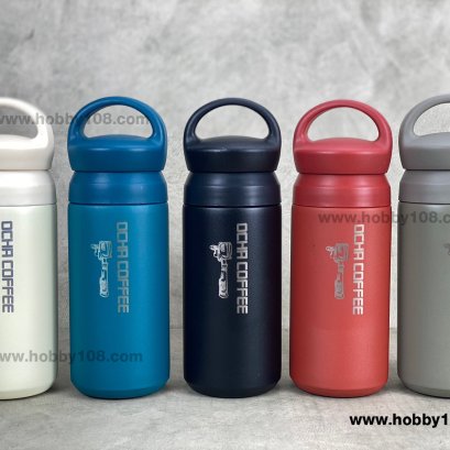 งานเลเซอร์โลโก้ กระบอกน้ำเก็บความเย็น